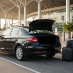 Taxi đưa đón sân bay từ Bà Rịa Vũng Tàu với hành lý tại sảnh ga đến