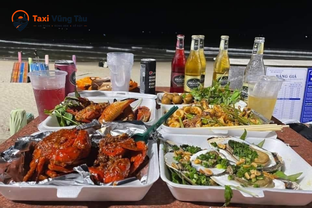 Những món hải sản tại Vũng Tàu