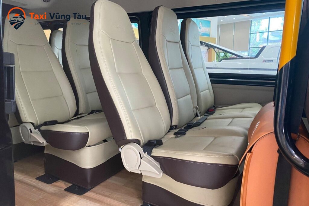 Chất lượng xe du lịch 16 chỗ đi Vũng Tàu của Taxi Bà Rịa - Vũng Tàu