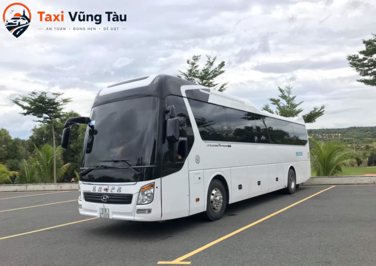 dòng xe 45 chỗ đi từ Trà Vinh đến Vũng Tàu được cho thuê tại Taxi BRVT